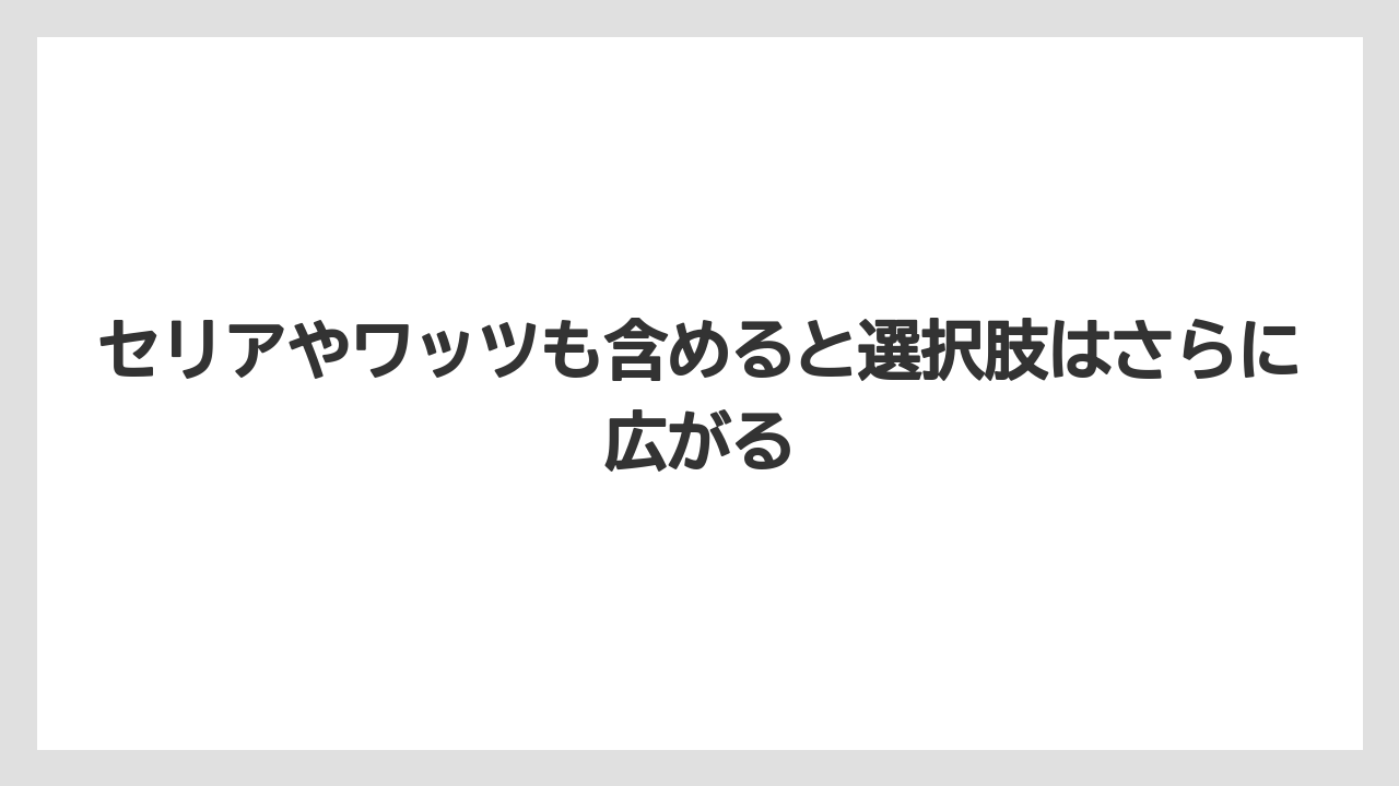 【リゾート】【宿泊】【旅】セリアやワッツも含めると選択肢はさらに広がる