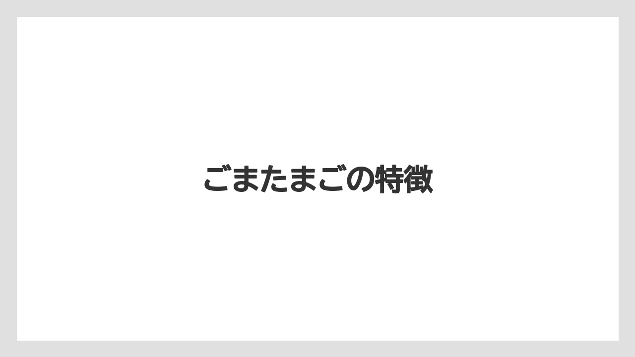 【お土産】【宿泊】【手土産】【旅】ごまたまごの特徴