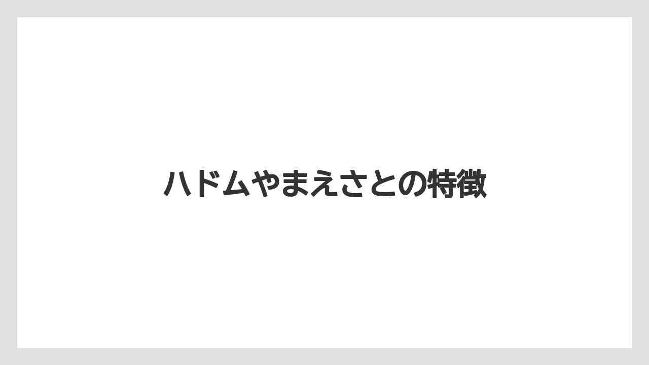 【お土産】【宿泊】【旅】ハドムやまえさとの特徴