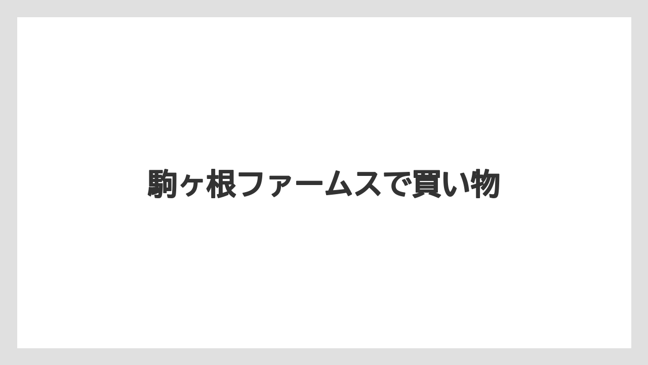 【お土産】【名産】【手土産】【旅】【特産】駒ヶ根ファームスで買い物