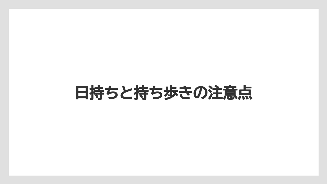 【お土産】【宿泊】【手土産】【旅】日持ちと持ち歩きの注意点
