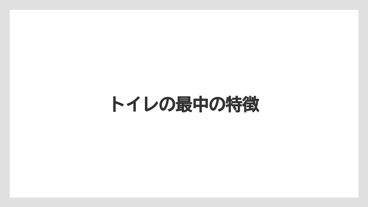 【お土産】【手土産】【旅】【特産】【銘菓】トイレの最中の特徴
